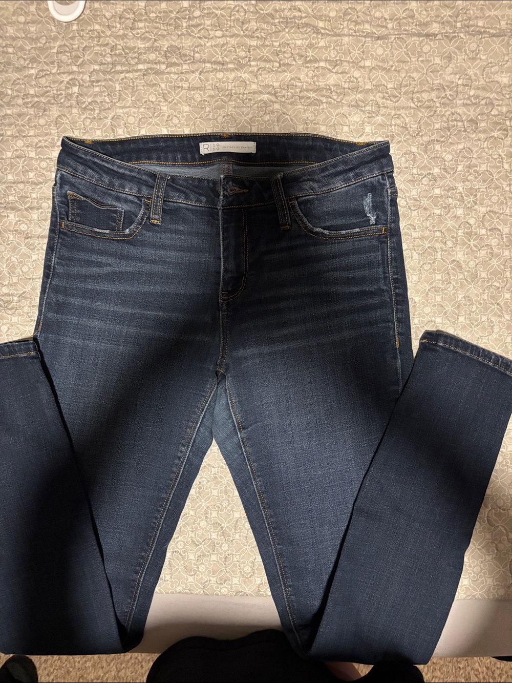 Women's Refined by Daytrip VIRGO Dark Blue Stretch Skinny Jeans